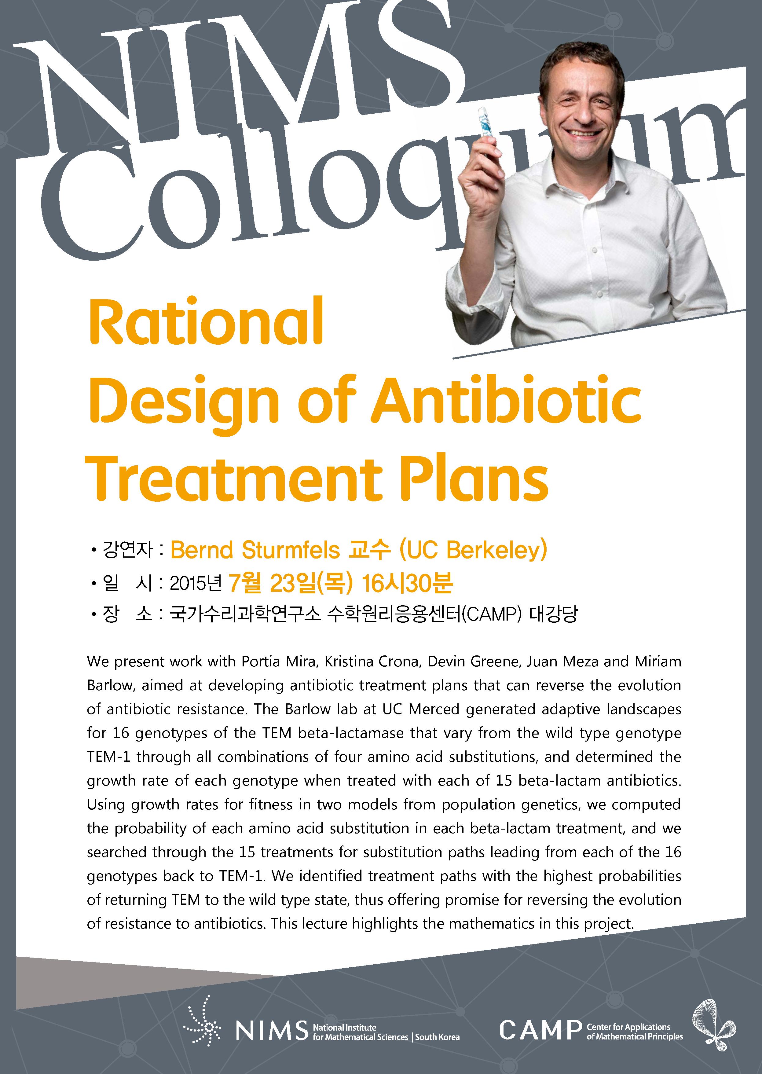 Rational Design of Antibiotic Treatment Plans. 자세한 내용은 본문 참조