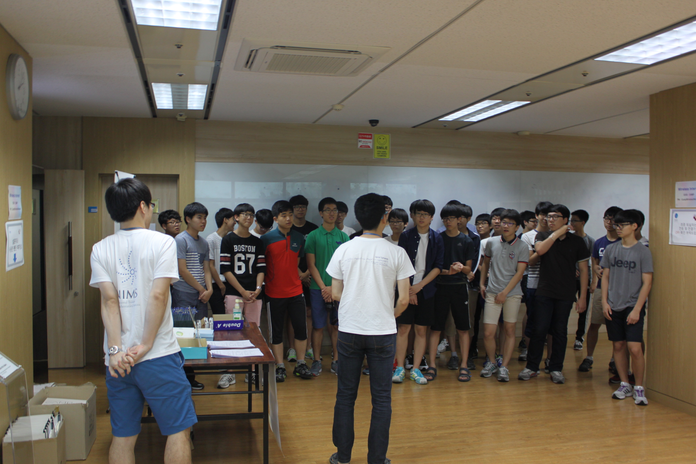[2015.07.24] 김천고등학교 학생들 방문 사진