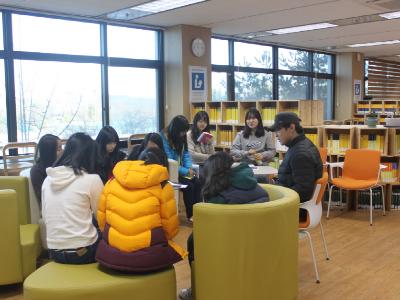[2014.12.18] 부산 대덕여고 학생들 방문