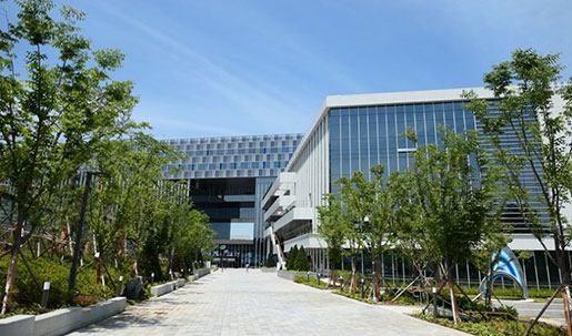 산업수학혁신센터(판교) 외관, 내부